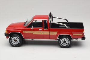 Toyota Hilux N50 Xtra Cab 4x4 Červený KK-Scale 1:18 KKDC181562 Kov – obrázok 3 z 6