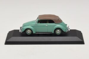 Volkswagen 1200 Kabriolet Mäkká Strecha Zelený Minichamps 1:43 430052042 Kov