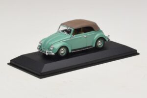 Volkswagen 1200 Kabriolet Mäkká Strecha Zelený Minichamps 1:43 430052042 Kov – obrázok 2 z 5