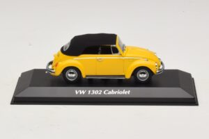 Volkswagen 1302 Kabriolet Žltý Maxichamps 1:43 940055030 Kov