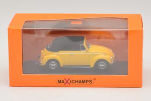 Volkswagen 1302 Kabriolet Žltý Maxichamps 1:43 940055030 Kov – obrázok 5 z 5