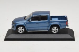Volkswagen Amarok Modrá Metalíza Náhradná Škatuľa Minichamps 1:43 436058362-R1 Kov