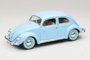 Volkswagen Chrobák Modrý Bburago 1:18 3381 Kov