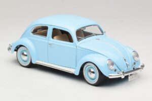 Volkswagen Chrobák Modrý Bburago 1:18 3381 Kov – obrázok 6 z 8