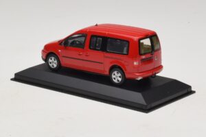 Volkswagen Caddy 2K Bus Červený Minichamps 1:43 CADDY009 Kov – obrázok 3 z 5