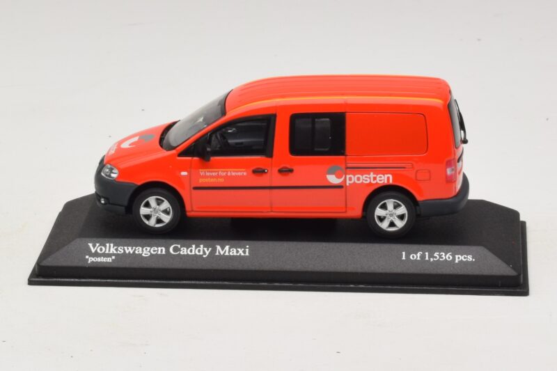 Volkswagen Caddy Maxi Mk3 Norway Post Minichamps 1:43 403057005 Kov