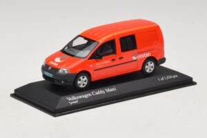 Volkswagen Caddy Maxi Mk3 Norway Post Minichamps 1:43 403057005 Kov – obrázok 2 z 5