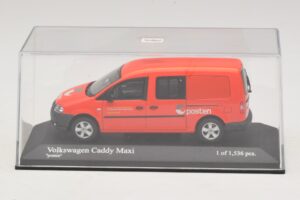 Volkswagen Caddy Maxi Mk3 Norway Post Minichamps 1:43 403057005 Kov – obrázok 4 z 5