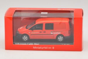 Volkswagen Caddy Maxi Mk3 Norway Post Minichamps 1:43 403057005 Kov – obrázok 5 z 5