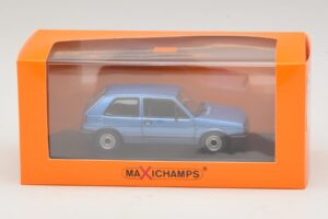 Volkswagen Golf GTI Mk2 Modrá Metalíza Maxichamps 1:43 940054120 Kov – obrázok 5 z 5