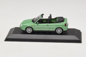 Volkswagen Golf Mk4 Kabriolet Zelená Metalíza Minichamps 1:43 430058335 Kov