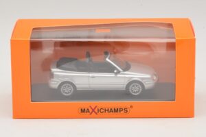 Volkswagen Golf Mk4 Kabriolet Strieborný Maxichamps 1:43 940058331 Kov – obrázok 5 z 5