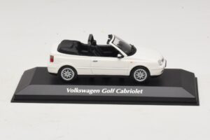 Volkswagen Golf Mk4 Kabriolet Biely Maxichamps 1:43 940058330 Kov