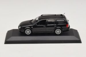 Volkswagen Golf Mk4 Variant Sport Highline BBS Edition Čierny Minichamps 1:43 GOLF008 Kov