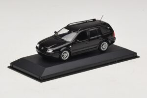 Volkswagen Golf Mk4 Variant Sport Highline BBS Edition Čierny Minichamps 1:43 GOLF008 Kov – obrázok 2 z 5