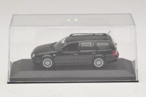 Volkswagen Golf Mk4 Variant Sport Highline BBS Edition Čierny Minichamps 1:43 GOLF008 Kov – obrázok 4 z 5