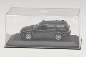 Volkswagen Golf Mk4 Variant Sport Highline BBS Edition Čierny Náhradná Škatuľa Minichamps 1:43 GOLF008-R1 Kov – obrázok 4 z 5