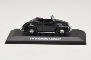 Volkswagen Hebmuller Kabriolet Čierny Maxichamps 1:43 940052130 Kov