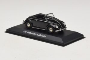 Volkswagen Hebmuller Kabriolet Čierny Maxichamps 1:43 940052130 Kov – obrázok 3 z 5