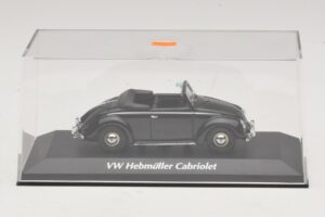 Volkswagen Hebmuller Kabriolet Čierny Maxichamps 1:43 940052130 Kov – obrázok 4 z 5