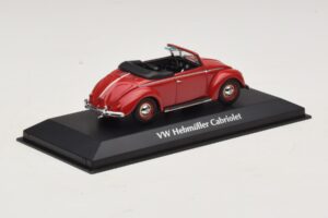 Volkswagen Hebmuller Kabriolet Červený Maxichamps 1:43 940052131 Kov – obrázok 2 z 5