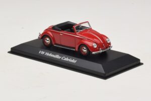 Volkswagen Hebmuller Kabriolet Červený Maxichamps 1:43 940052131 Kov – obrázok 3 z 5