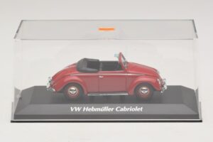 Volkswagen Hebmuller Kabriolet Červený Maxichamps 1:43 940052131 Kov – obrázok 4 z 5