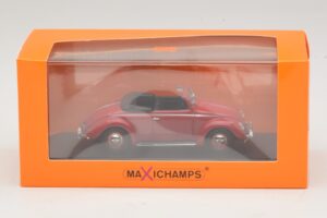 Volkswagen Hebmuller Kabriolet Červený Maxichamps 1:43 940052131 Kov – obrázok 5 z 5