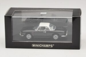Volkswagen Karmann Ghia Čierny s bielou strechou Minichamps 1:43 430050224 Kov – obrázok 5 z 5