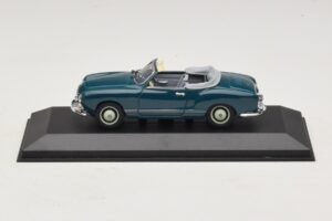Volkswagen Karmann Ghia Kabriolet Tmavomodrý Minichamps 1:43 GHIA001 Kov