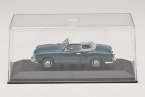 Volkswagen Karmann Ghia Kabriolet Tmavomodrý Minichamps 1:43 GHIA001 Kov – obrázok 4 z 5