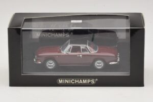 Volkswagen Karmann Ghia Červený S Čiernou Strechou Minichamps 1:43 GHIA002 Kov – obrázok 5 z 5