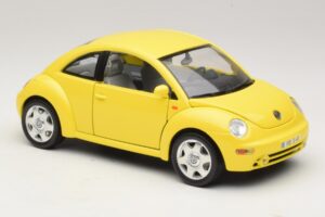 Volkswagen New Beetle A4 Žltý Bburago 1:18 3302 Kov – obrázok 6 z 8