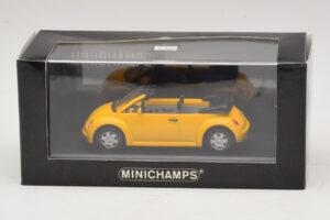 Volkswagen New Beetle Kabriolet Žltý Minichamps 1:43 BEETLE002 Kov – obrázok 5 z 5