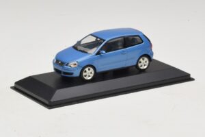Volkswagen Polo 9N3 Modrý Minichamps 1:43 POLO001 Kov – obrázok 2 z 5