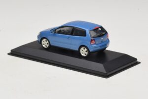 Volkswagen Polo 9N3 Modrý Minichamps 1:43 POLO001 Kov – obrázok 3 z 5