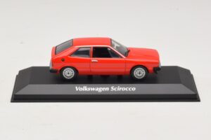 Volkswagen Scirocco Mk1 Červený Maxichamps 1:43 940050422 Kov