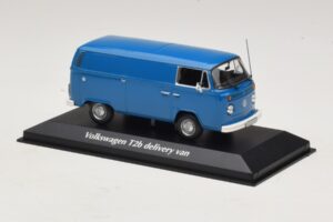 Volkswagen T2b Dodávka Modrý Maxichamps 1:43 940053061 Kov – obrázok 3 z 5