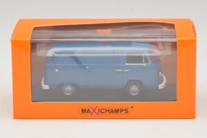 Volkswagen T2b Dodávka Modrý Maxichamps 1:43 940053061 Kov – obrázok 5 z 5