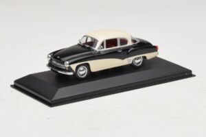 Wartburg A311 Tmavomodrá Biela Minichamps 1:43 WARBURG001 Kov – obrázok 2 z 5