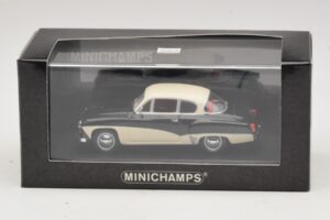 Wartburg A311 Tmavomodrá Biela Minichamps 1:43 WARBURG001 Kov – obrázok 5 z 5